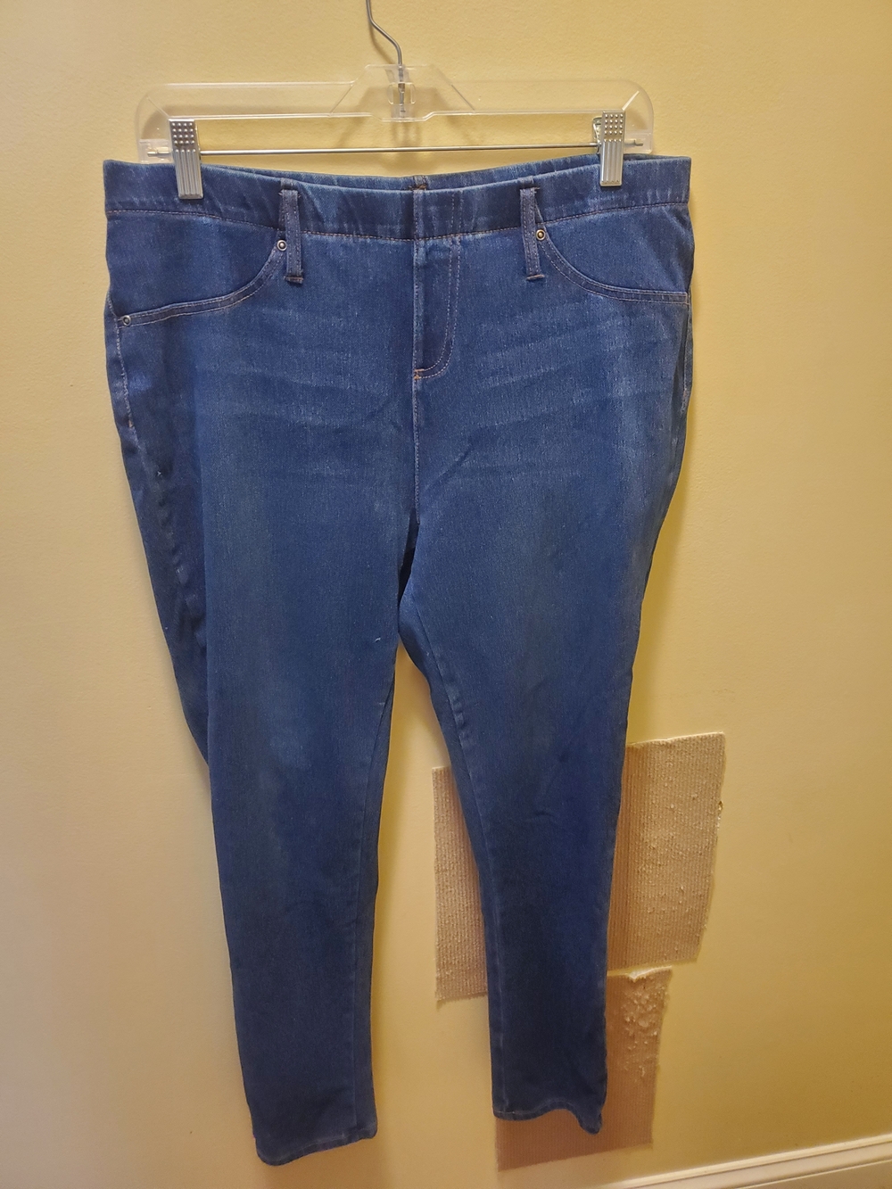 Sky Women's Skinny Jegging in Deep Blue
